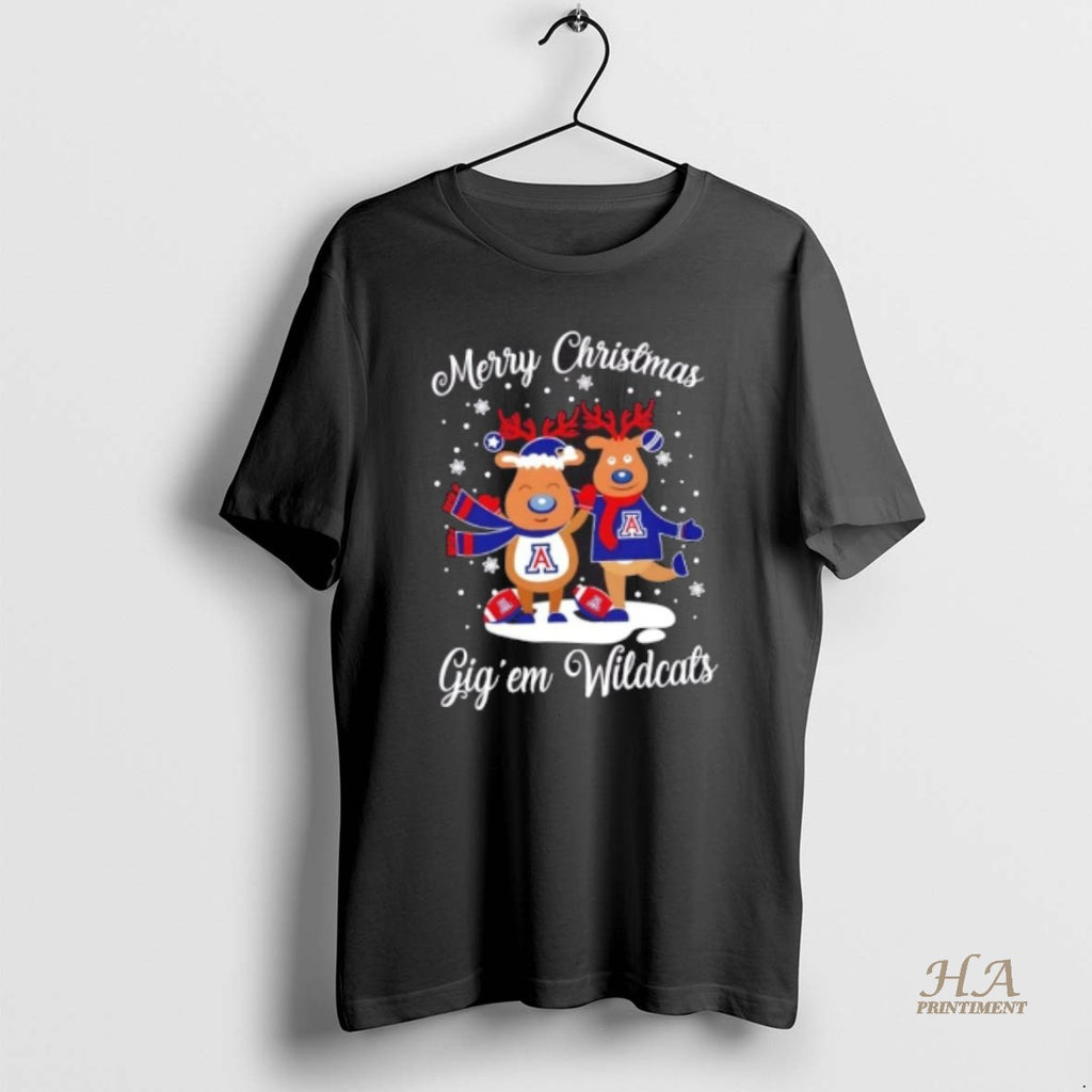 Official Merry Christmas Gig Em Arizona Wildcats