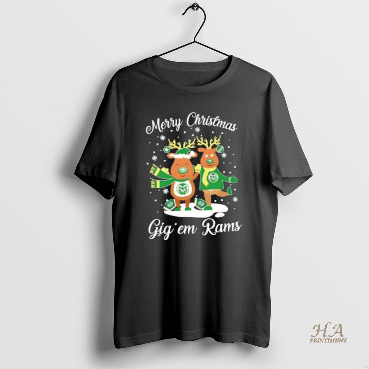 Official Merry Christmas Gig Em Colorado State Rams