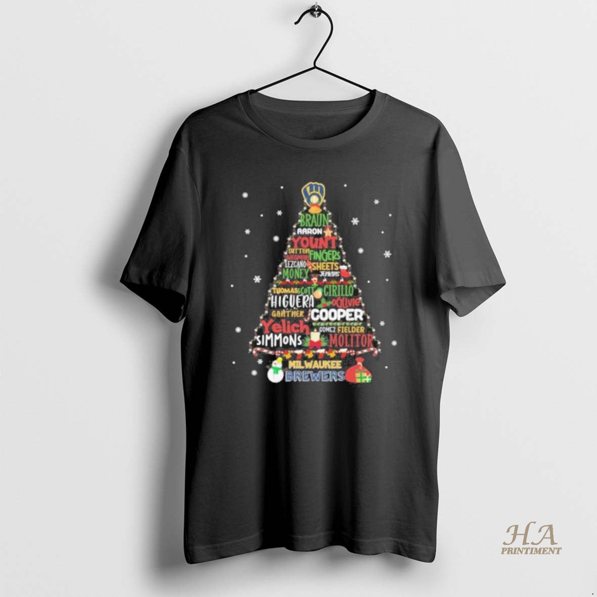 Official Milwaukee Brewers Christmas Tree