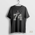 Official New York Jets Nick Mangold Forever 74 Rest In Peace Signature