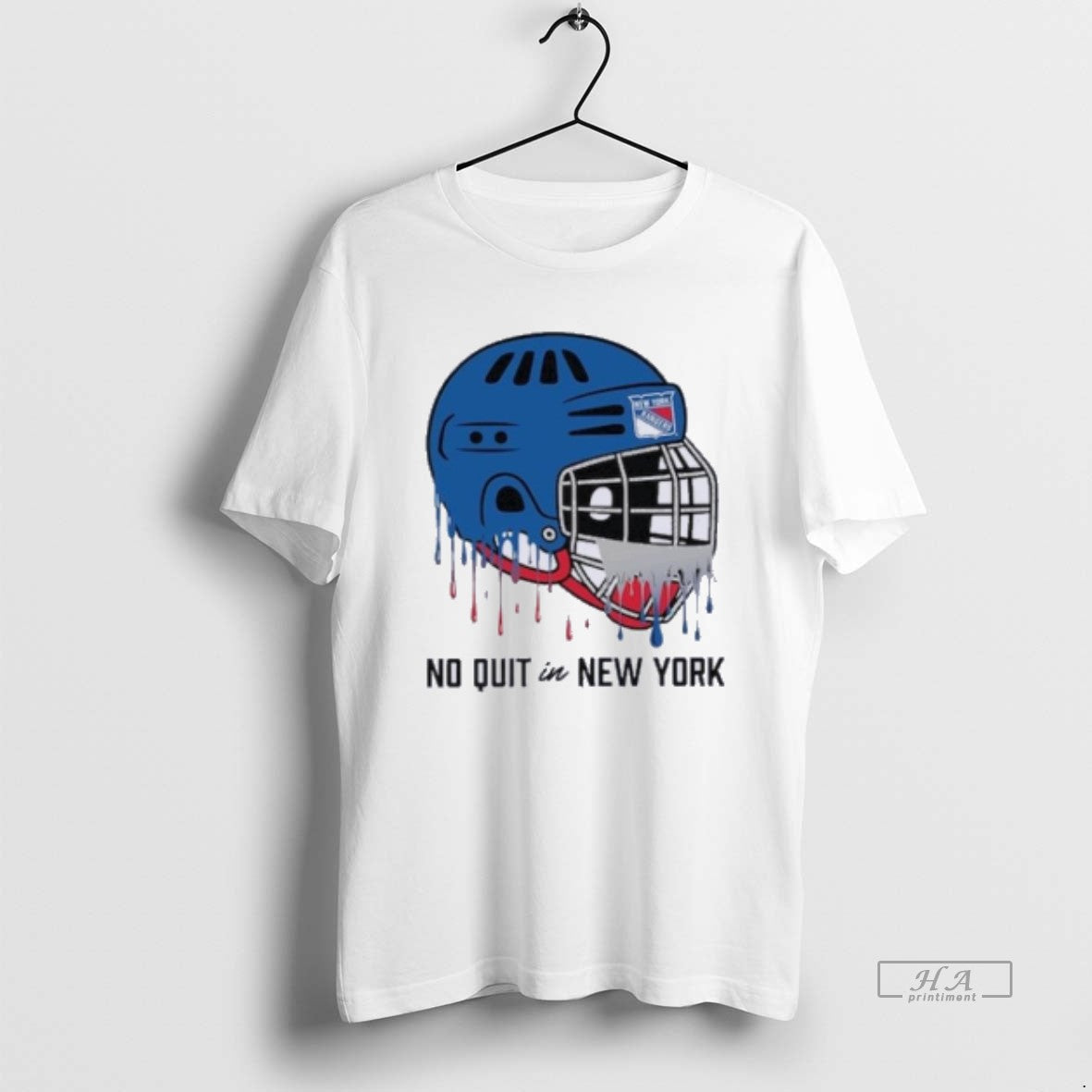 Official New York Rangers Chad Jake Drippy Helmet