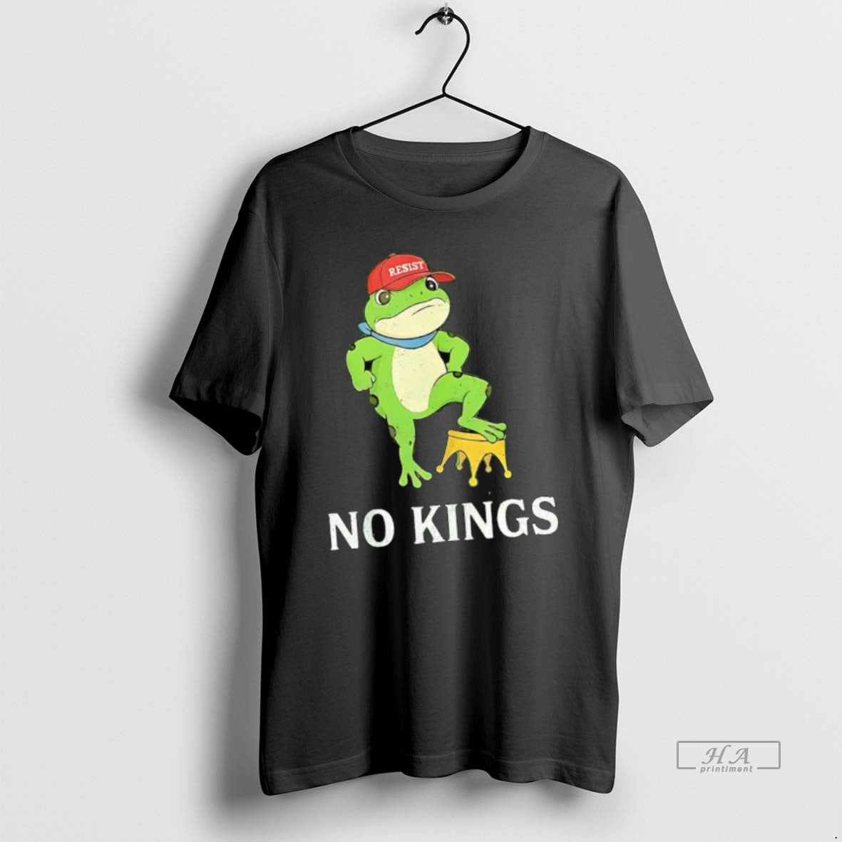 Official No Kings Portland Protest Frog Resist Anti Trump
