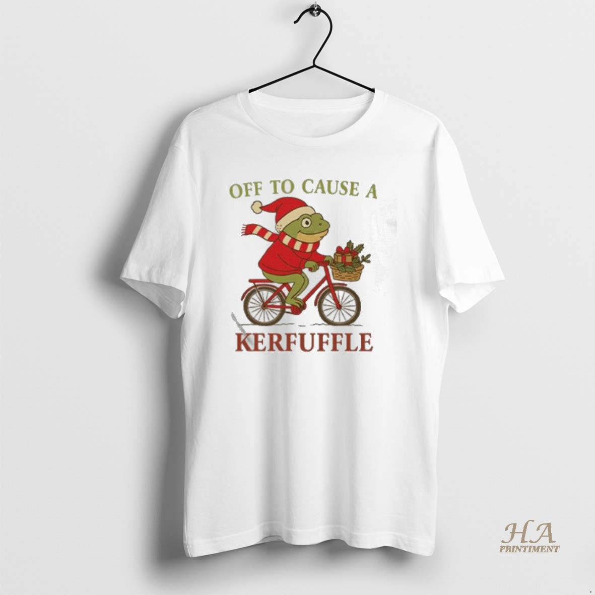 Official Off To Cause A Kerfuffle Frog Christmas 2025