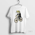 Official Salvador Dali Inspired Frog On Bicycle