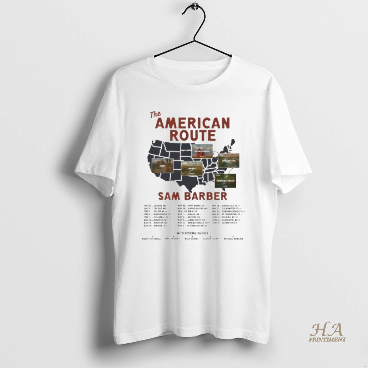 Official Sam Barber The American Route Tour 2026 Dates