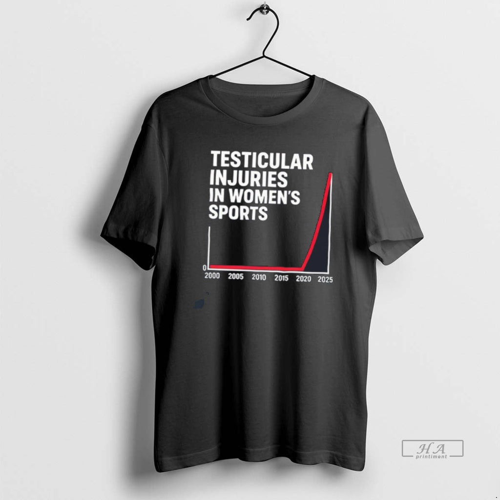 Official Testicular Injuries In Womens Sports Tee
