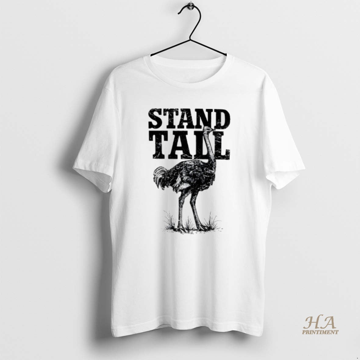 Official The Ostrich Stand Tall Retro