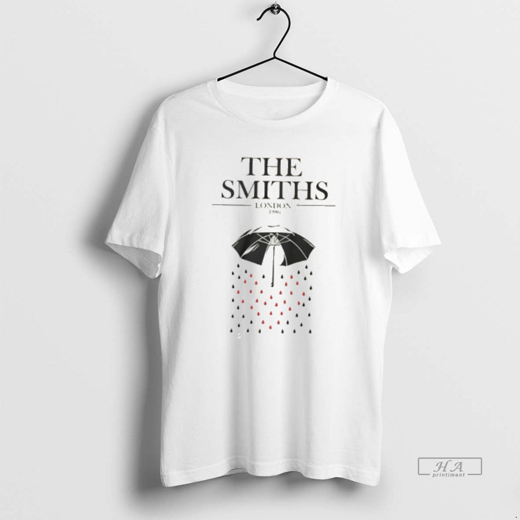 Official The Smiths London 1986 Umbrella Draw Tee