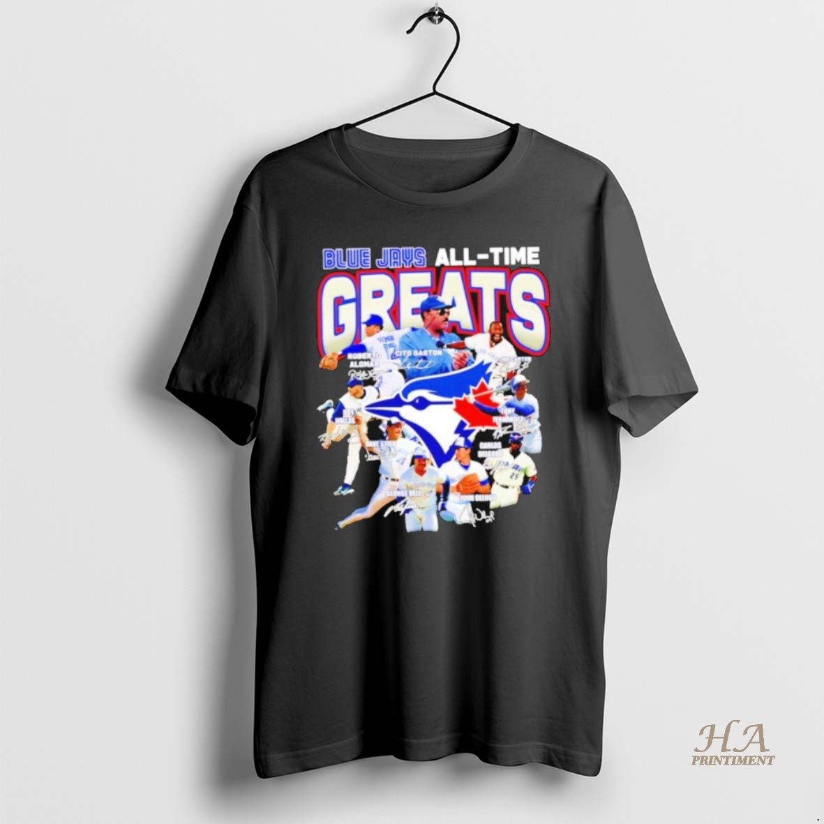 Official Toronto Blue Jays All Time Greats Carter Delgado Bell Alomar Gaston