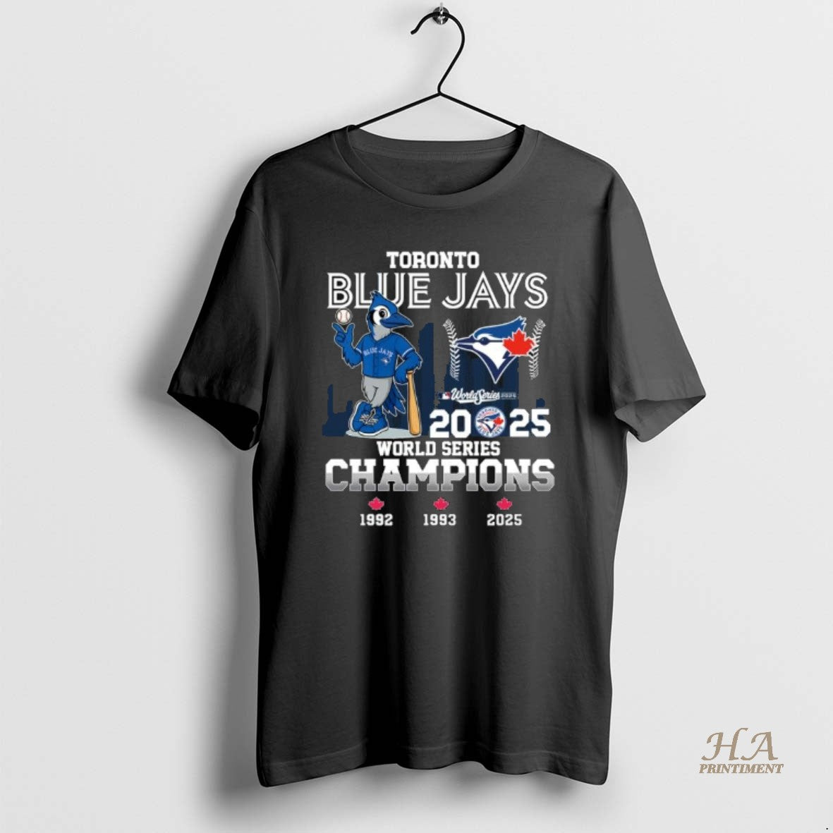 Official Toronto Blue Jays Mascot 2025 World Series Champions