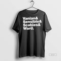 Official Vanian Sensible Scabies And Ward Shirt