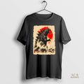 Official Vintage Japanese Godzilla Great Wave