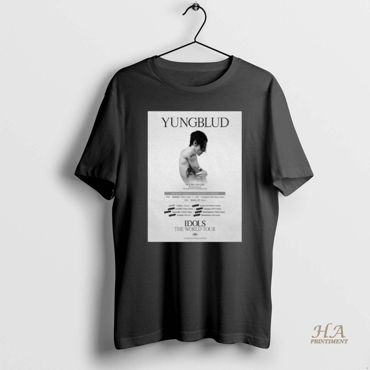 Official Yungblud And Ireland Tour 2026 Long Sleve