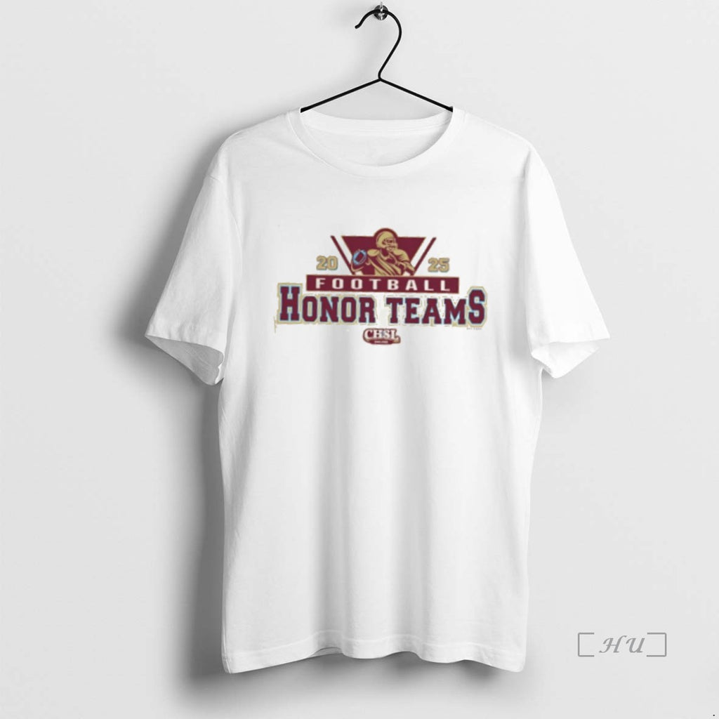 Officials 2025 Chsl Football Honor Teams Logo T Shirt Sweater