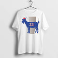 Officials 23 Goat With Crown White Premium T Shirt