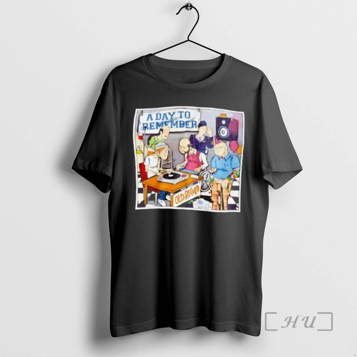 Officials A Day To Remember Old Record Band Cartoon