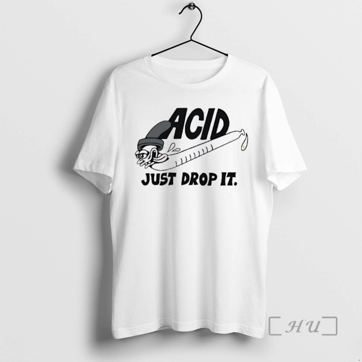 Officials Acid Just Drop It Cartoon Eyedropper Character