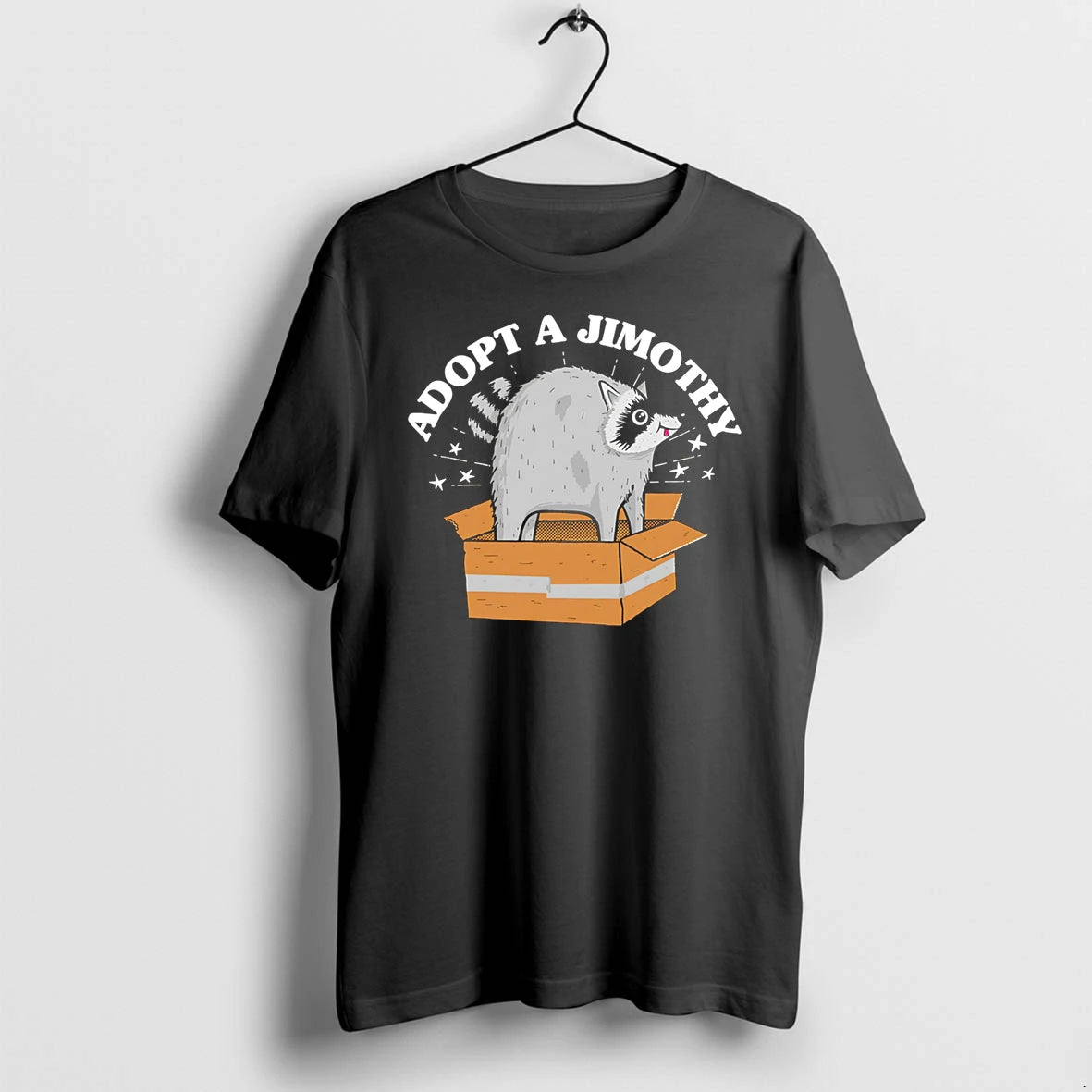Officials Adopt A Jimothy Raccoon In A Box Premium T Shirt