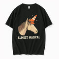 Officials Almost Magical Horse With Traffic Cone Premium T Shirt