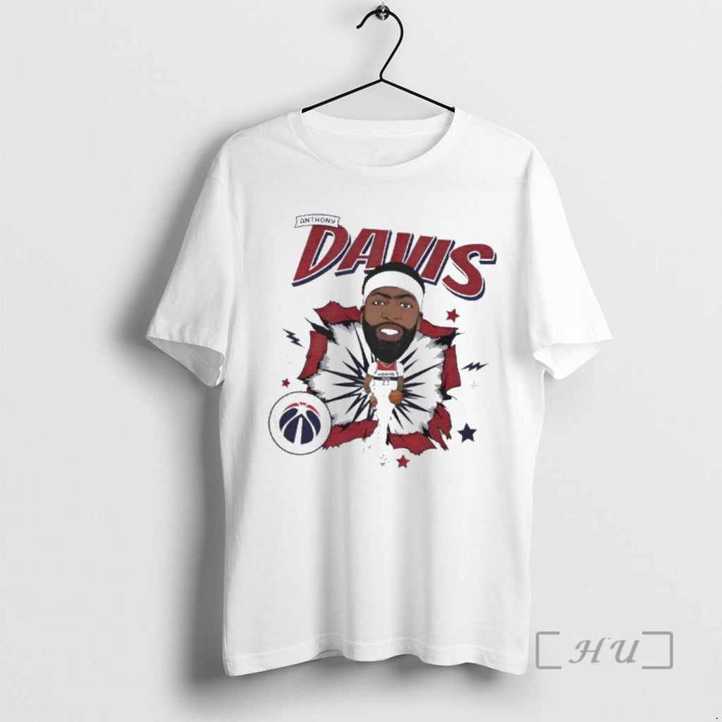 Officials Anthony Davis Washington Wizards Basketball Caricature