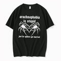 Officials Arachnophobia Is Stupid Just Let Spiders Get Married Tee Premium T Shirt