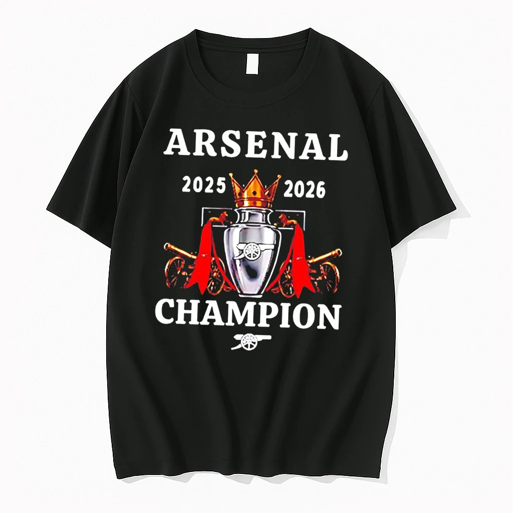 Officials Arsenal 2026 Premier League Champions Vintage Tee T Shirt Sweater