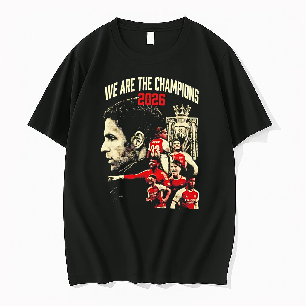 Officials Arsenal Fc Premier League Champions We Are The Champions 2026 Tee T Shirt Sweater