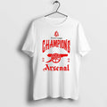 Officials Arsenal Premier League Champions 25 26 Gunners Tee T Shirt Sweater