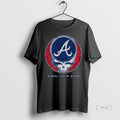 Officials Atlanta Braves Steal Your Base Grateful Dead Skull Mlb T Shirt Sweater