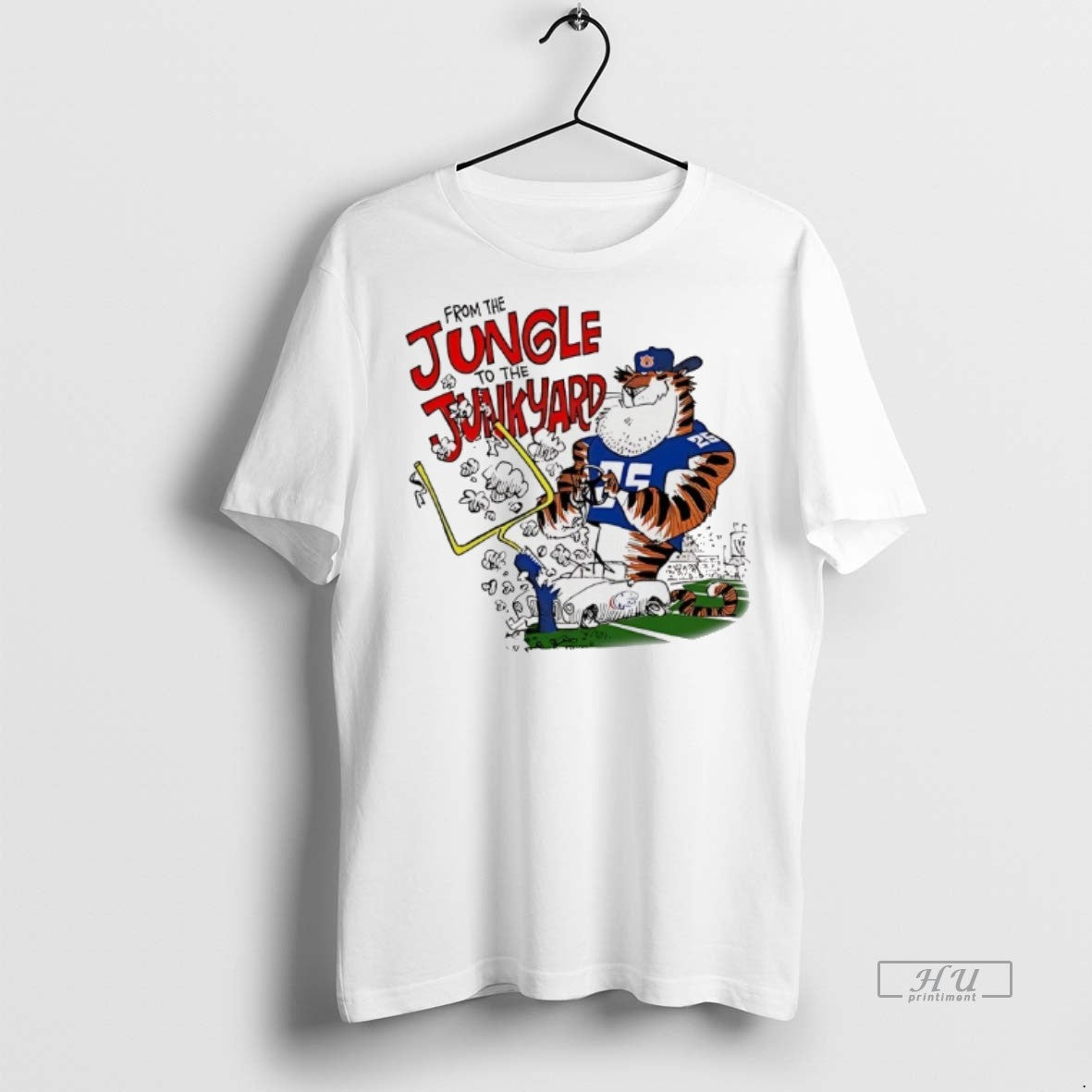 Officials Auburn Tigers From The Jungle To The Junkyard Tee Shirt Sweater