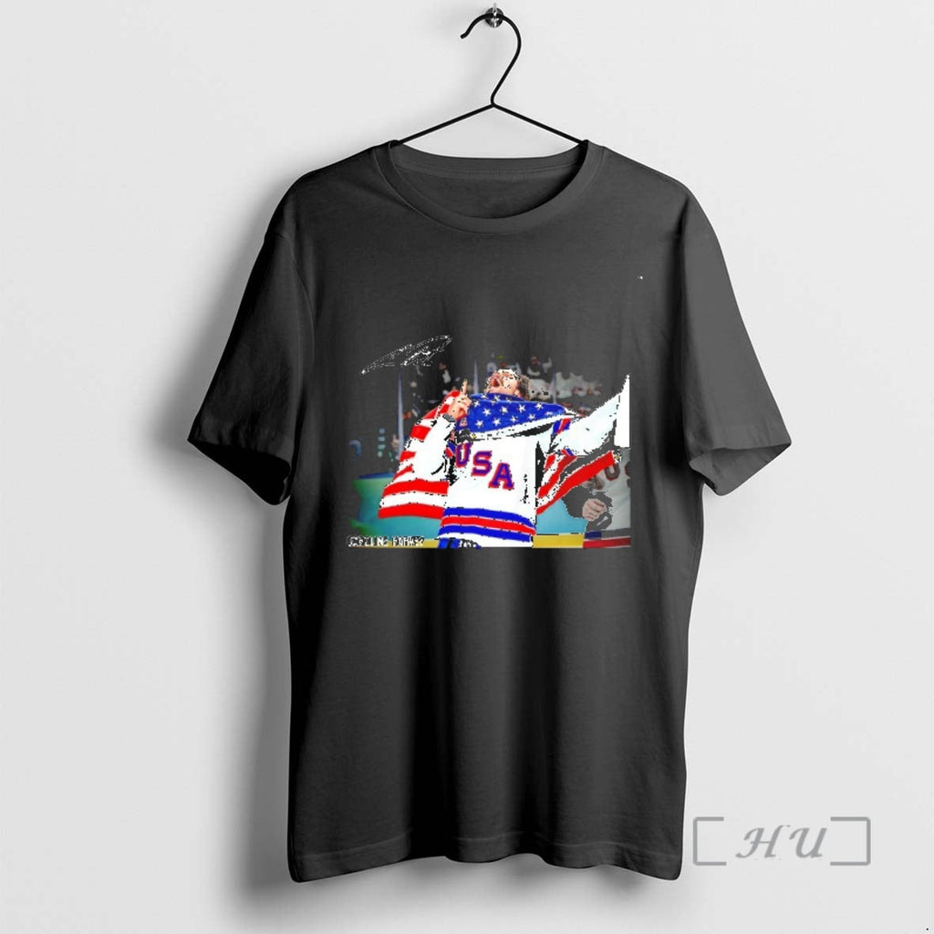 Officials Auston Matthews Team Usa 2026 Winter Olympics Gold Medal Autographed Premium T Shirts Sweater