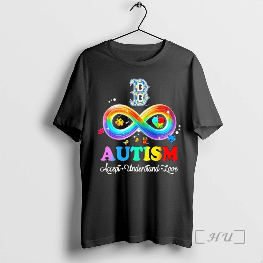 Officials Autism Accept Understand Love Boston Red Sox Baseball Logo