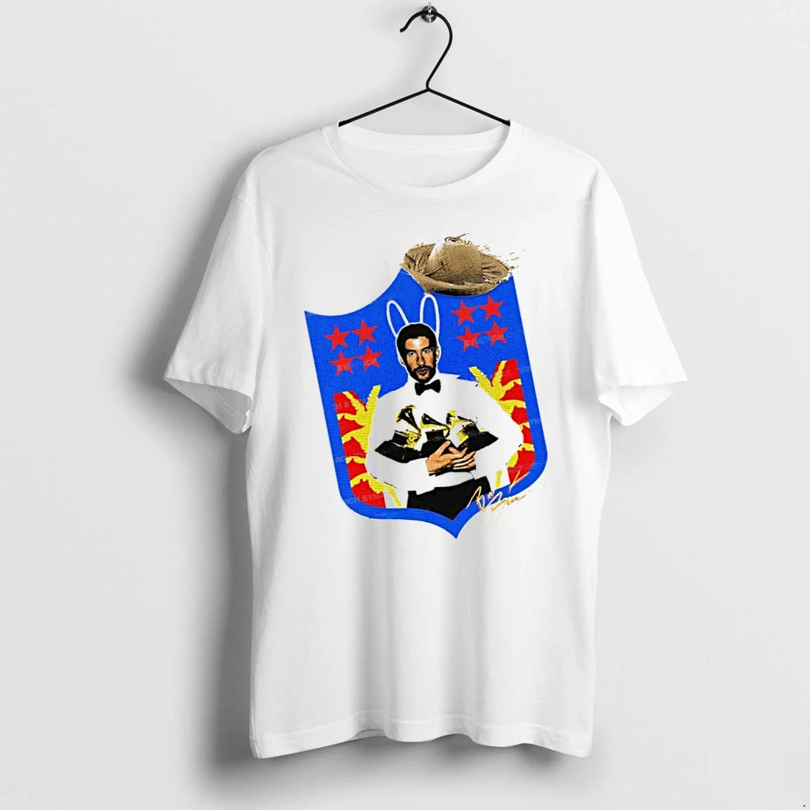 Officials Bad Bunny Grammy Awards Signature Latin Trap T Shirt Sweater