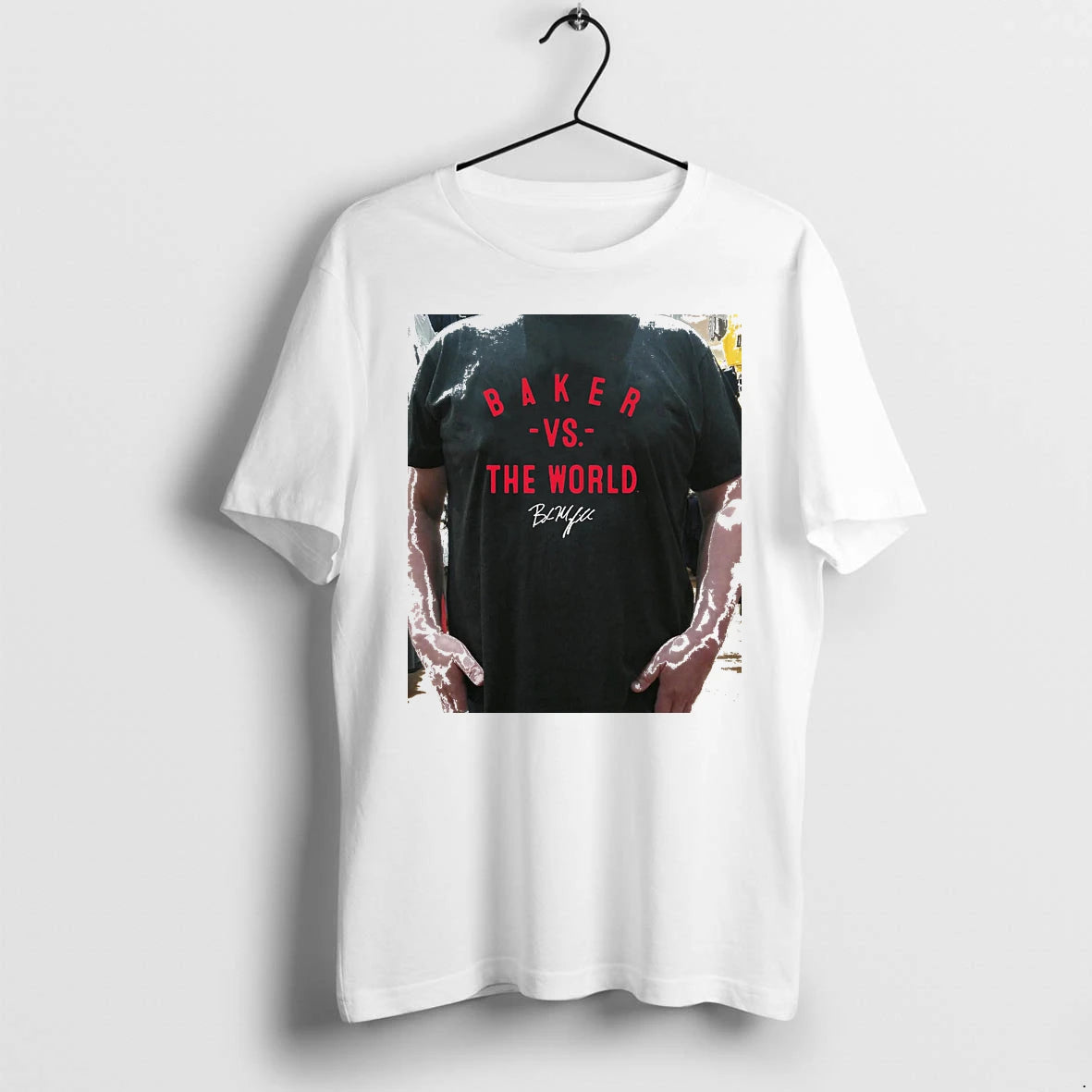 Officials Baker Mayfield Vs The World Tampa Bay Buccaneers Signature Premium T Shirt