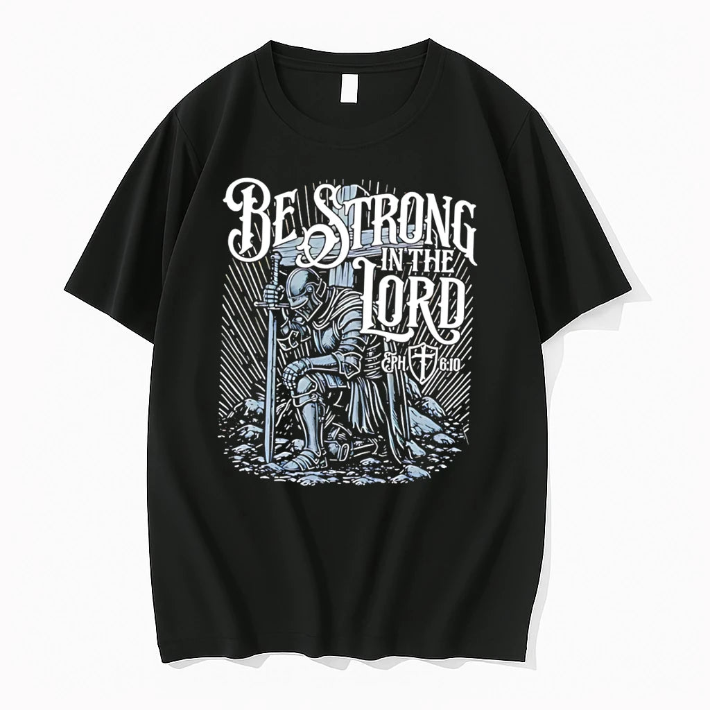 Officials Be Strong In The Lord Eph 6 10 Christian Knight Tee
