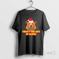 Officials Bear Santa Twenty Five Days Of Fazmas Ornaments Tee Shirt Sweater