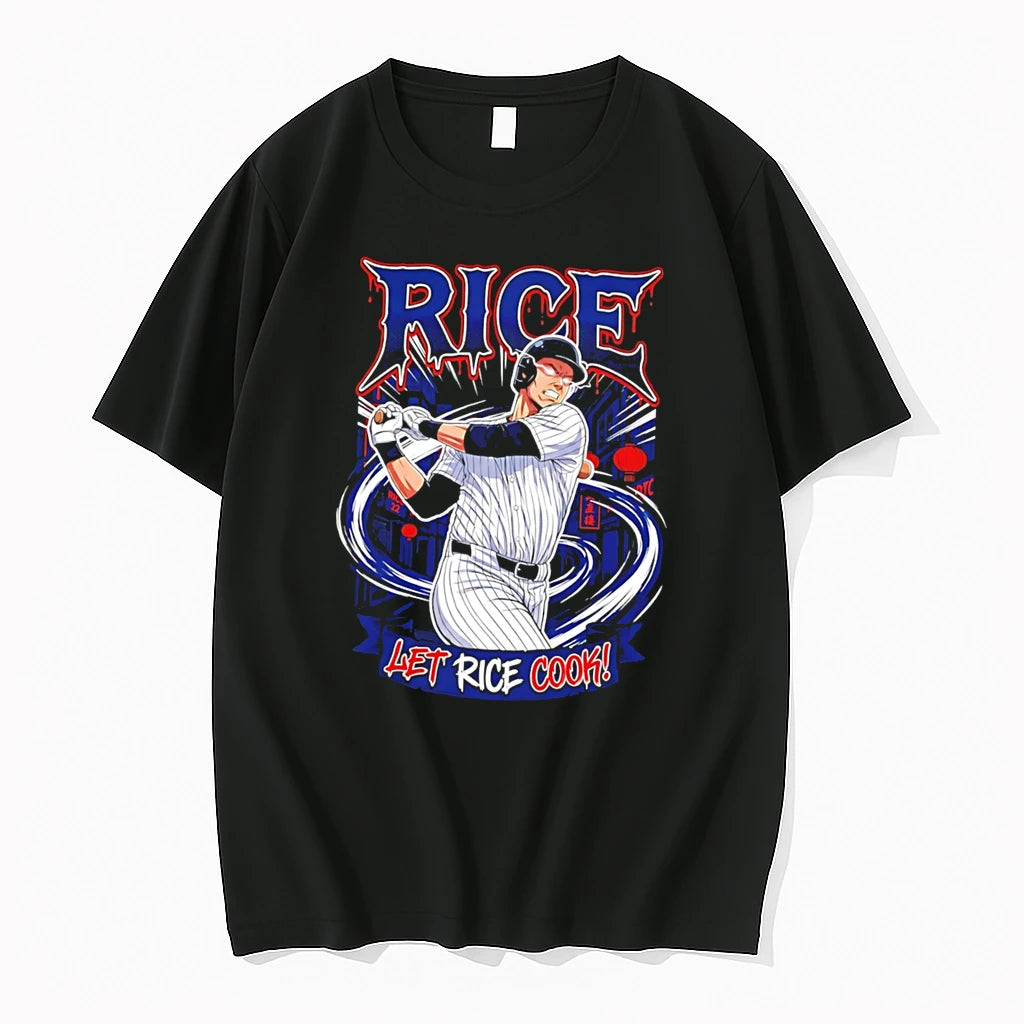 Officials Ben Rice New York Yankees Let Rice Cook Tee Premium T Shirt