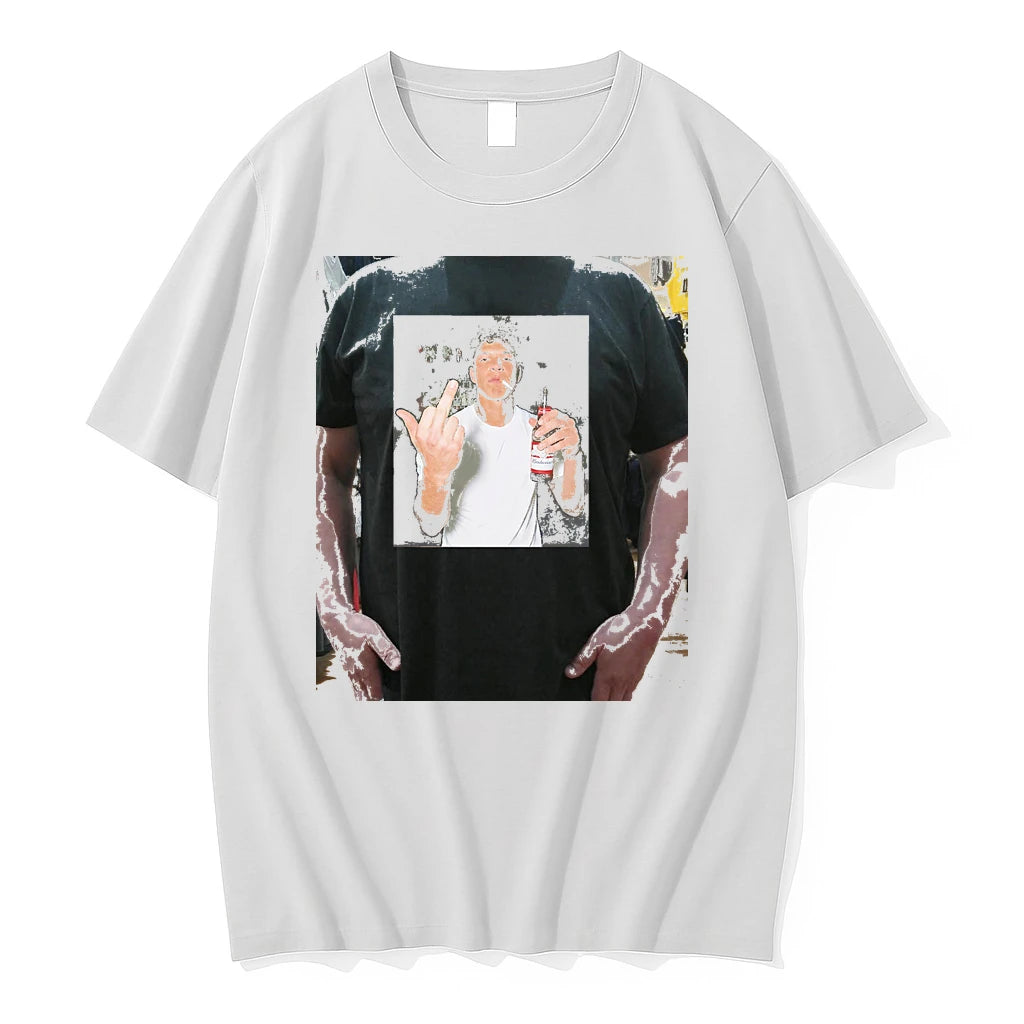 Officials Ben Shelton Holding Beer Middle Finger Premium T Shirt