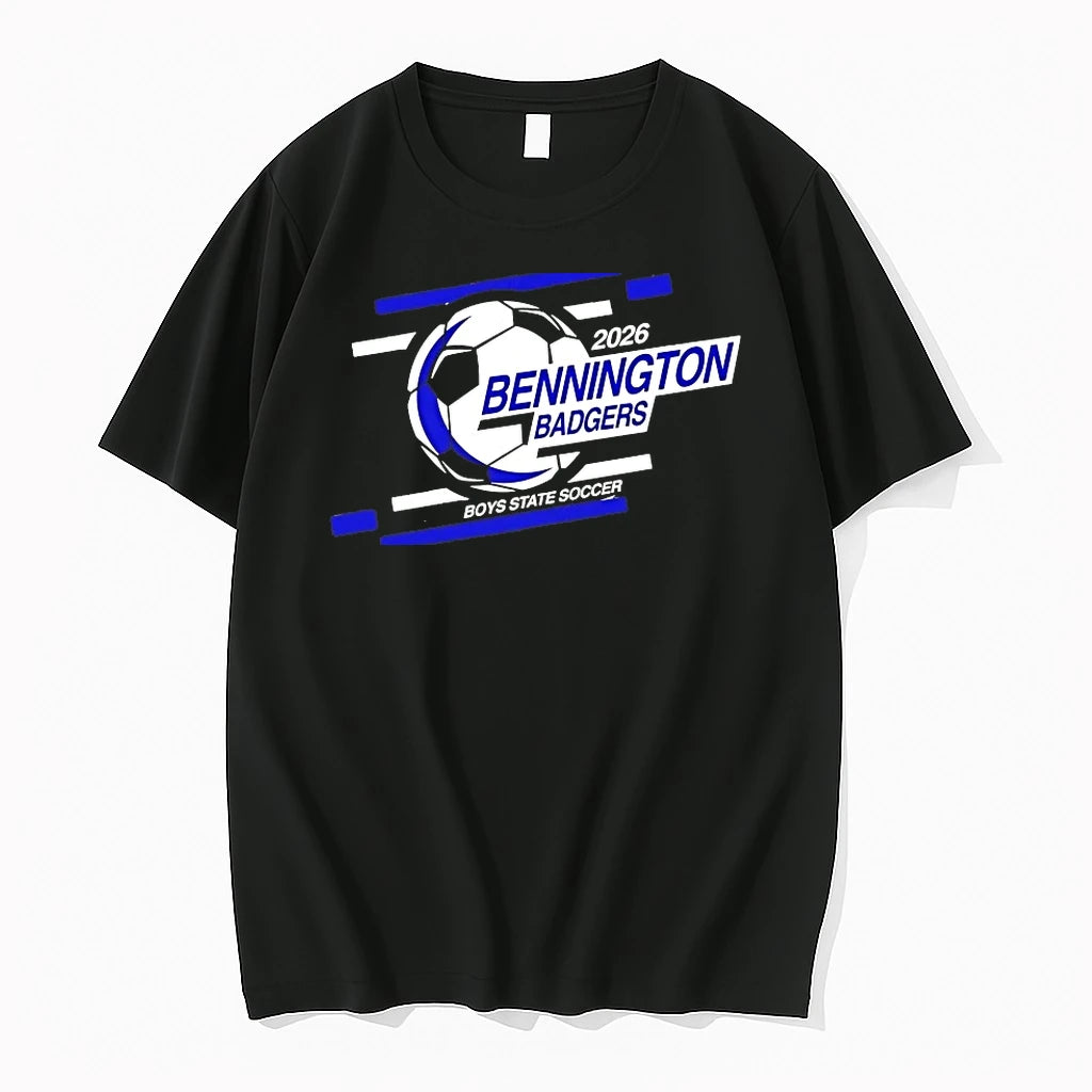 Officials Bennington Badgers Boys State Soccer 2026 T Shirt Sweater