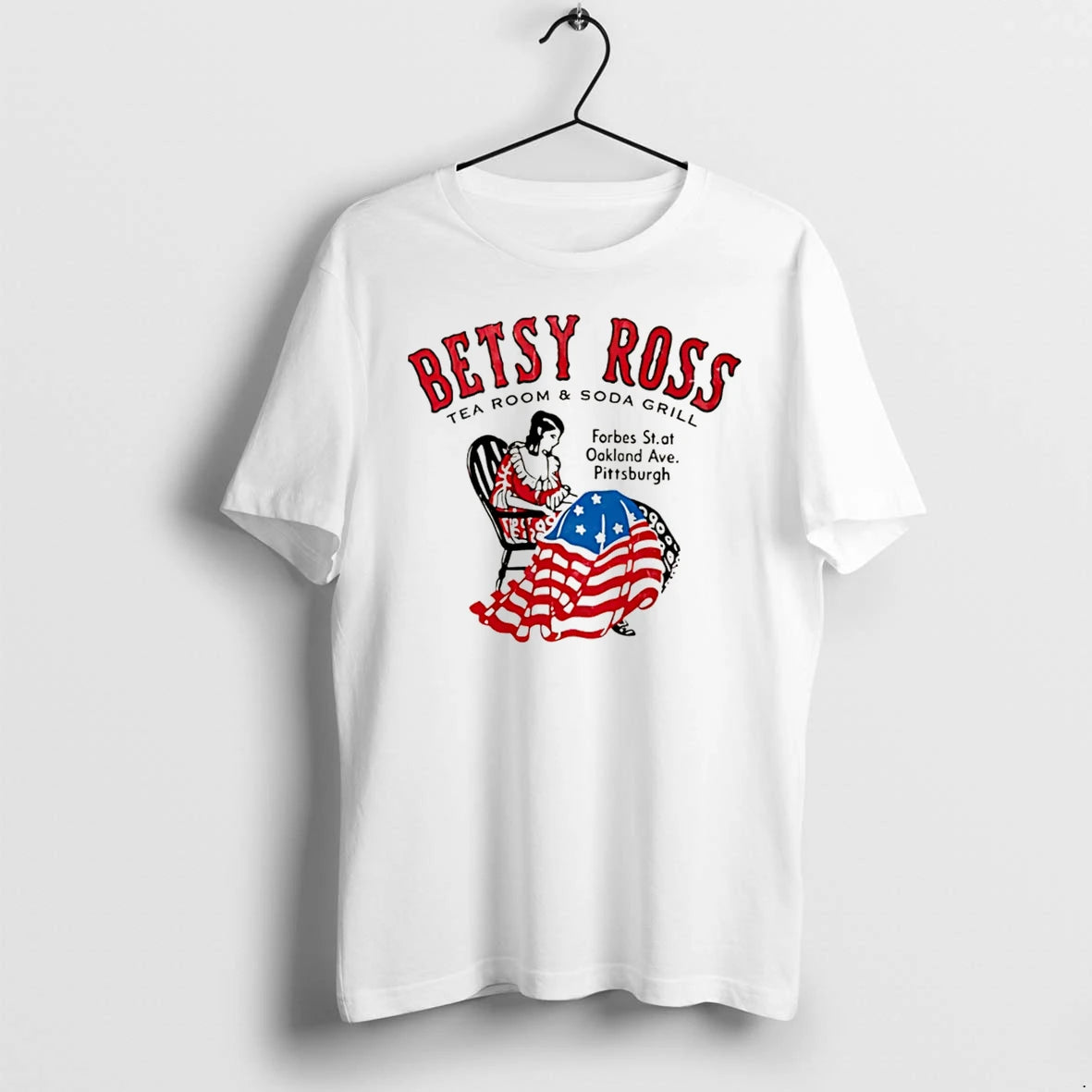 Officials Betsy Ross Tea Room And Soda Grill Pittsburgh Tee T Shirt Sweater