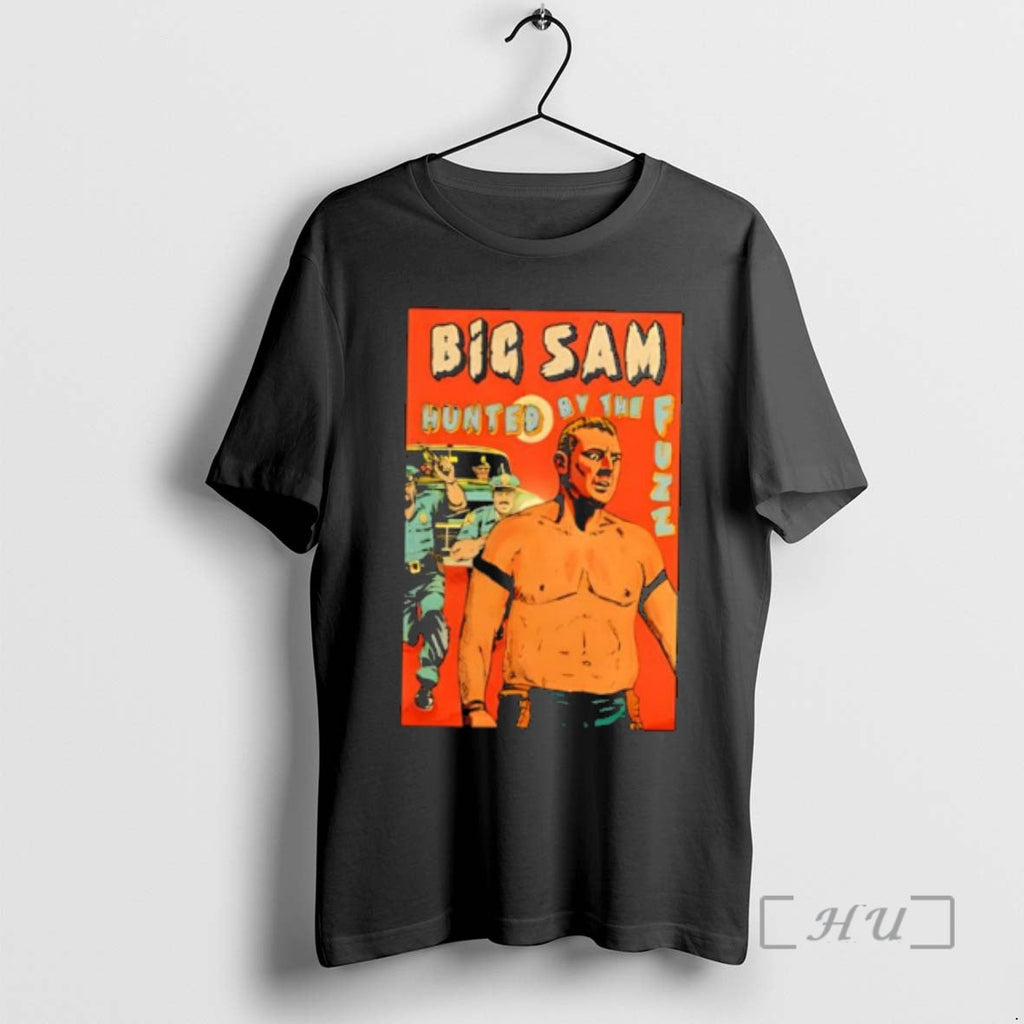 Officials Big Sam Hunted By The Fuzz Retro Comic