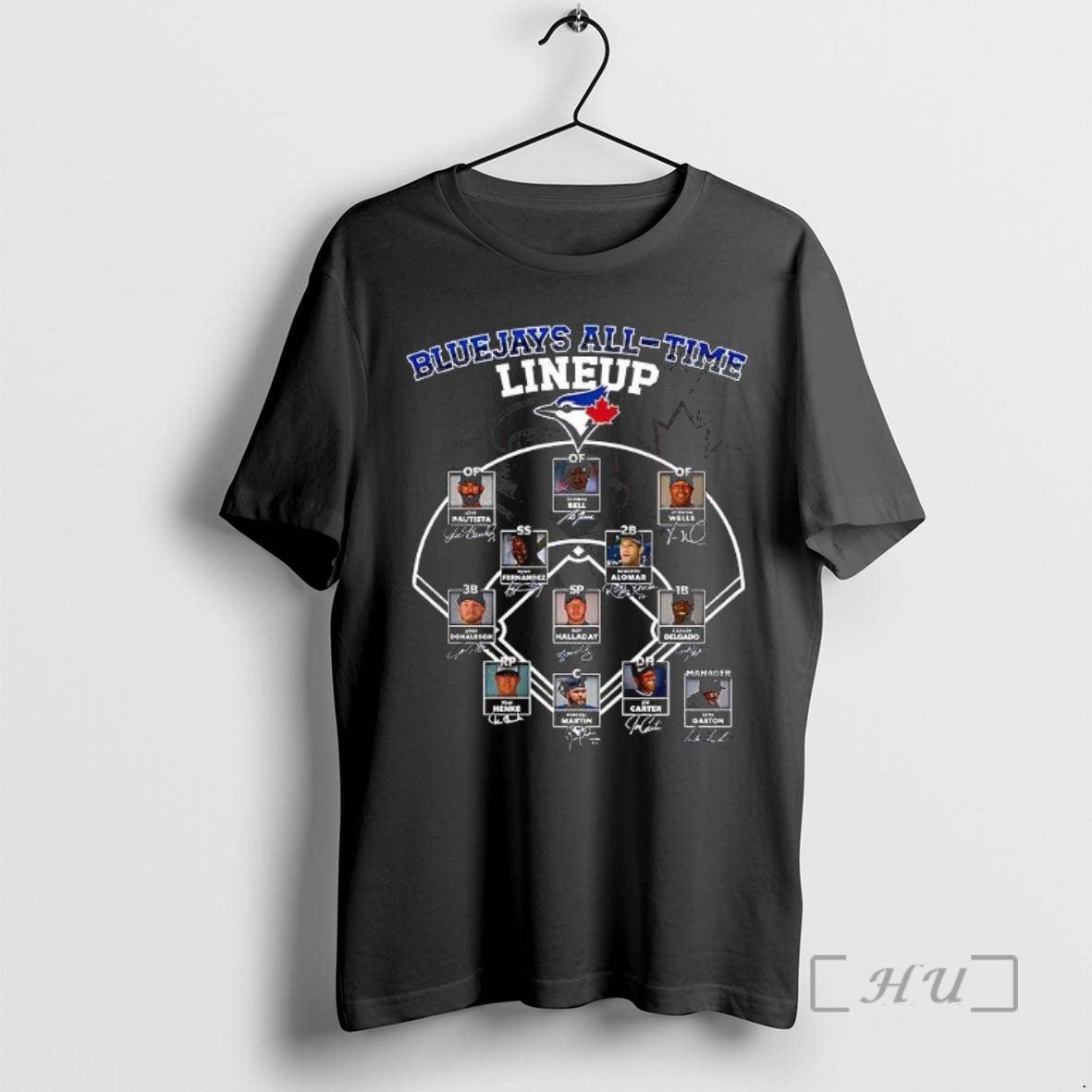 Officials Blue Jays All Time Lineup Signature T Shirt Sweater