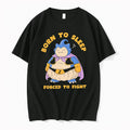 Officials Born To Sleep Forced To Fight Majin Buu Snorlax Premium T Shirt