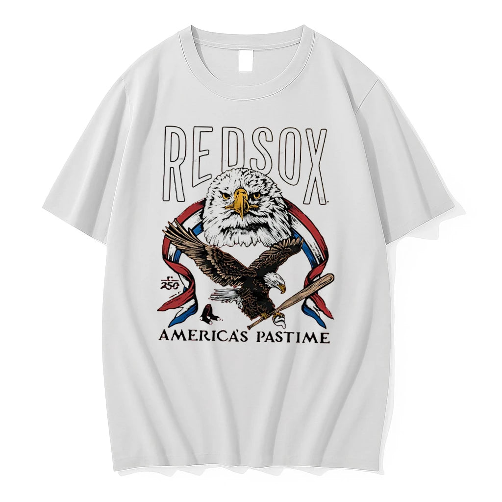 Officials Boston Red Sox Americas Pastime 250th Tri Blend Tee T Shirt Sweater