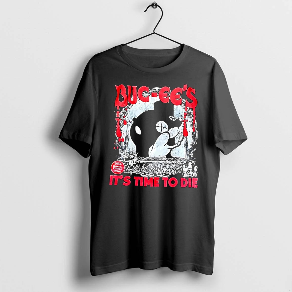 Officials Buc Cees Grim Mascot Gun Its Time To Die Black T Shirt Sweater