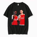 Officials Bukayo Saka Declan Rice Arsenal 2026 Premier League Champions Tee T Shirt Sweater