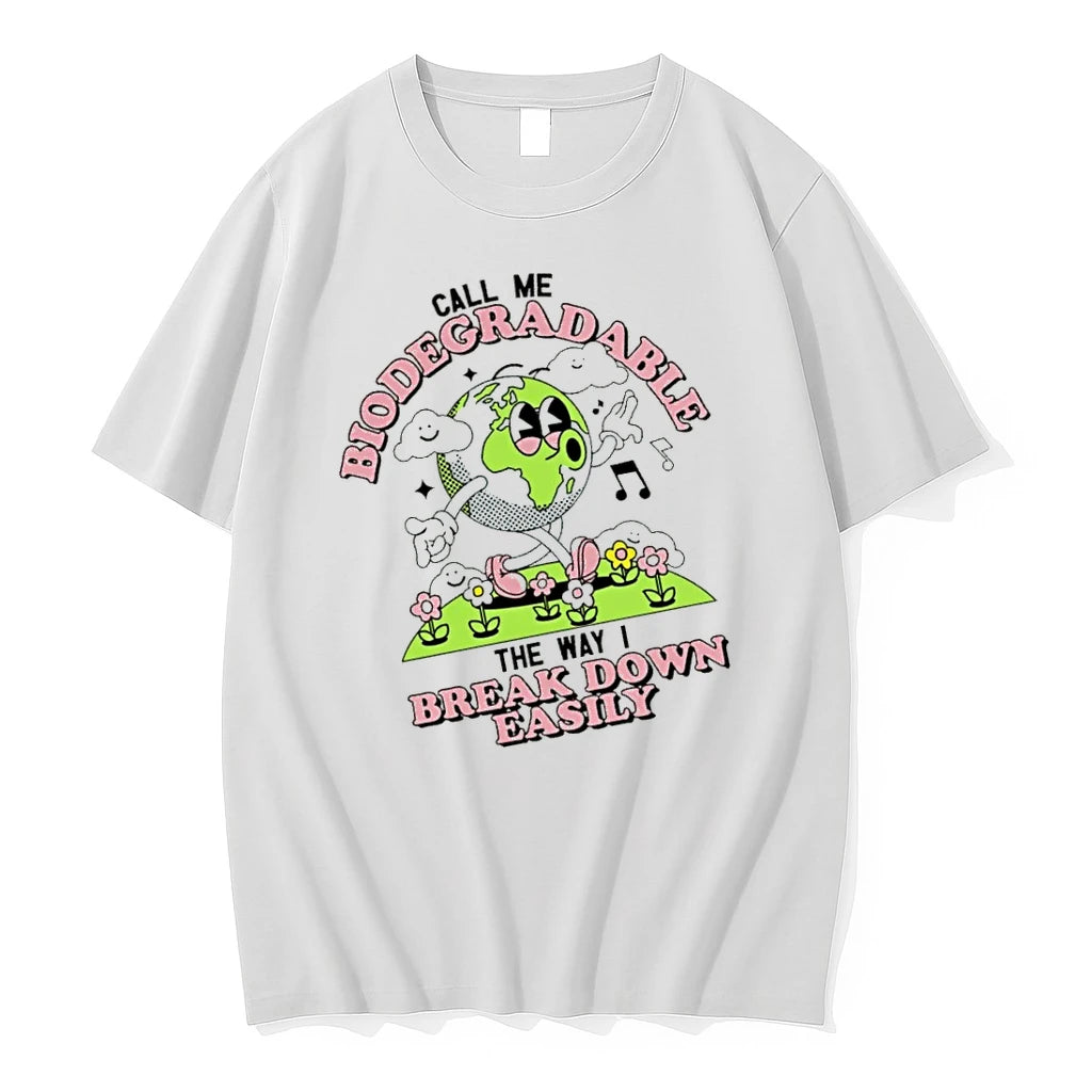Officials Call Me Biodegradable The Way I Break Down Easily Earth Premium T Shirt
