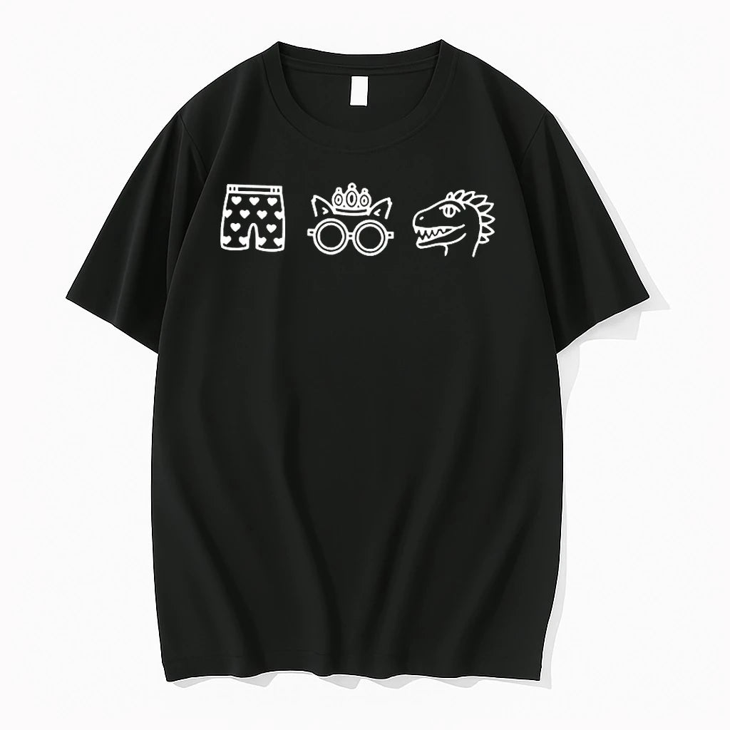 Officials Carls Heart Boxers Princess Donut And Mongo T Shirt Sweater