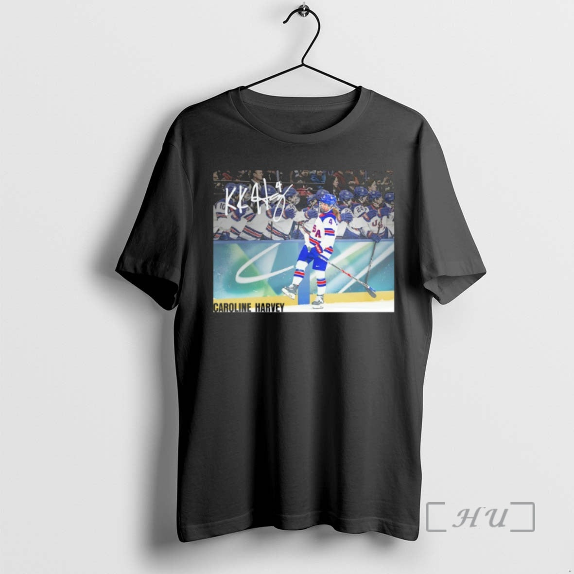 Officials Caroline Harvey Team Usa 2026 Winter Olympics Gold Medal Autographed Premium T Shirts Sweater