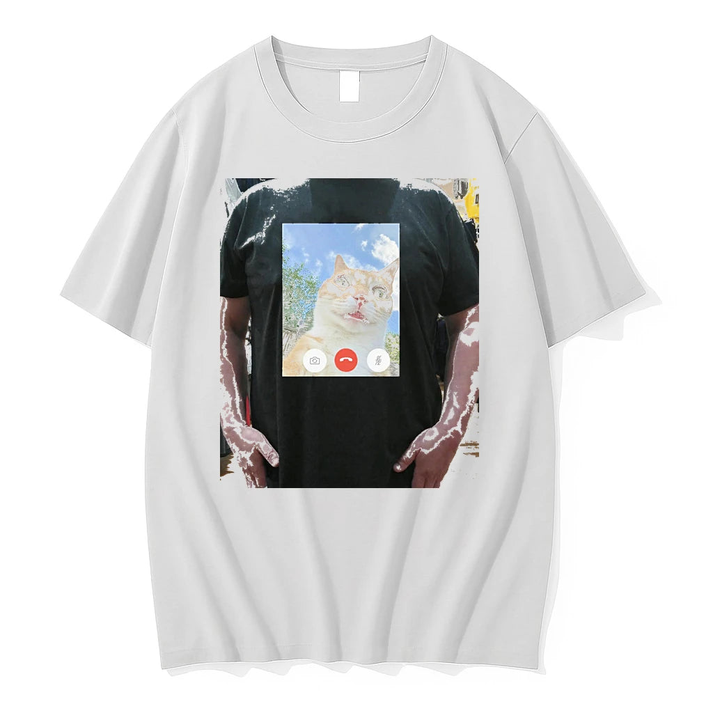 Officials Cat Facetiming Video Call Premium T Shirt